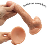 8Inch Realistic Dildo Messager