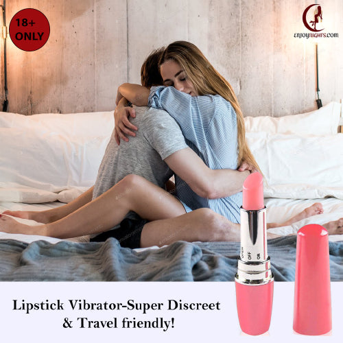 LIPSTICK VIBRATOR SUPER FRIENDLY FEMALE VIBRATOR MASSAGER PACK OF 1 PS