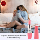 LIPSTICK VIBRATOR SUPER FRIENDLY FEMALE VIBRATOR MASSAGER PACK OF 1 PS