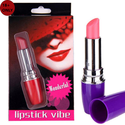 LIPSTICK VIBRATOR SUPER FRIENDLY FEMALE VIBRATOR MASSAGER PACK OF 1 PS