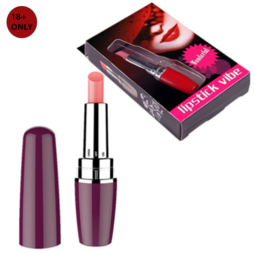 LIPSTICK VIBRATOR SUPER FRIENDLY FEMALE VIBRATOR MASSAGER PACK OF 1 PS