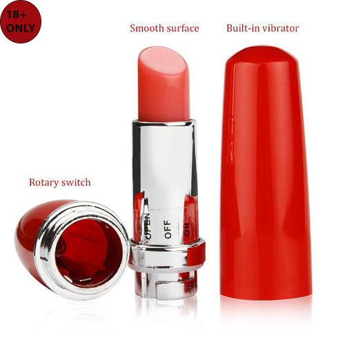 LIPSTICK VIBRATOR SUPER FRIENDLY FEMALE VIBRATOR MASSAGER PACK OF 1 PS