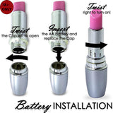LIPSTICK VIBRATOR SUPER FRIENDLY FEMALE VIBRATOR MASSAGER PACK OF 1 PS